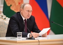 W. Brytania. Resort obrony: Kreml próbuje zdjąć z Putina odpowiedzialność za porażki wojenne