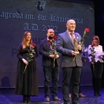 2022.03.06 - Paweł Puton został laureatem Nagrody im. św. Kazimierza przyznawanej podczas dorocznych "Kazików".