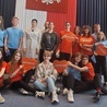Uczestnicy projektu "Podnieś głowę" z bursy międzyszkolnej w Tarnowie.