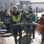 Okręgowa Droga Krzyżowa młodych na Jaworzynę Krynicką