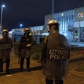 Gwałtowne starcia policji z demonstrantami w Atenach