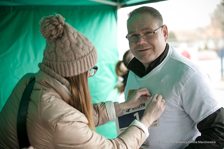 Bieg "Tropem Wilczym" w Marcinowicach