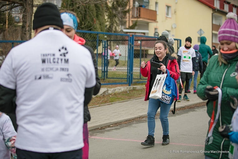 Bieg "Tropem Wilczym" w Marcinowicach