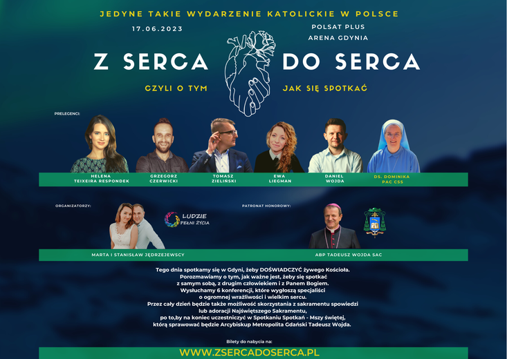 Plan wydarzenia i dodatkowe informacje można znaleźć na stronie internetowej www.zsercadoserca.pl.