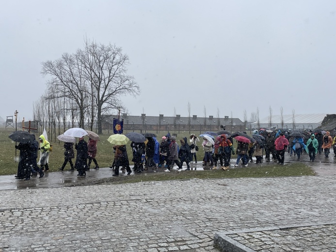 Droga Krzyżowa w intencji trzeźwości narodu w byłym KL Auschwitz-Birkenau - 2023