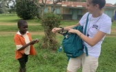 Emilia na wolontariacie misyjnym w Ugandzie 