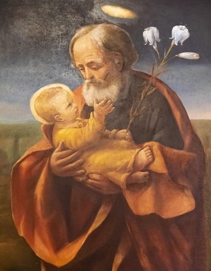 Święty Józef z małym Jezusem