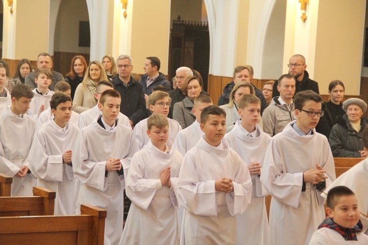 Błogosławieństwo lektorów w Tarnowie-Mościcach