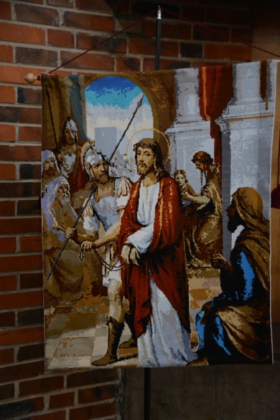 Wyszywane obrazy z Drohobycza