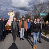 W drodze na Zawadkę.