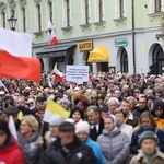 Marsz w obronie dziedzictwa Jana Pawła II