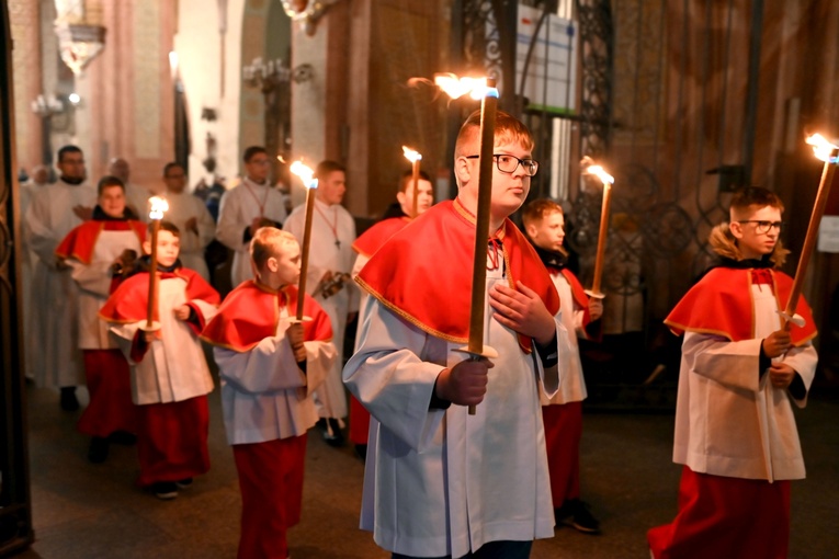 Wigilia Paschalna w świdnickiej katedrze