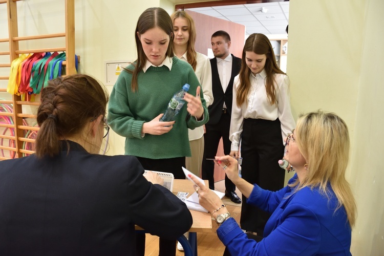 Egzamin dojrzałości w katolickim liceum w Gdyni