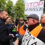 Protest w Libiążu 2023