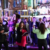 Próba generalna przed koncertem uwielbienia chóru "Skrzydła" w Gaworzycach