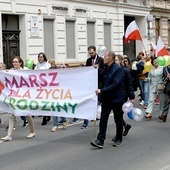 Ubiegłoroczny przemarsz świdnickich rodzin.