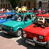 Bielsko-Biała. Fiat 126, popularny maluch, świętuje pięćdziesiątkę 
