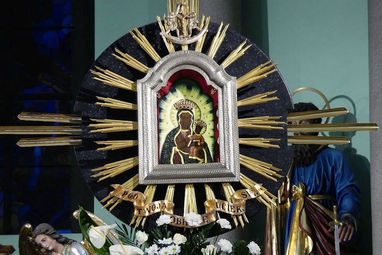 Wizerunek Matki Bożej Gołyskiej w Chybiu.