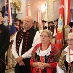 Poświęcenie sztandaru oddziału Związku Podhalan w Radziechowach