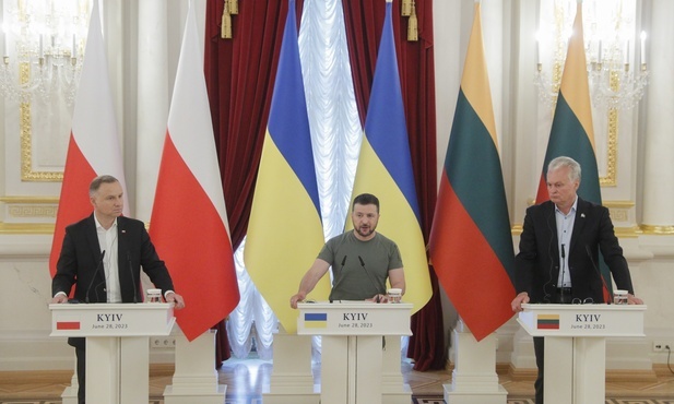 Duda: Czynimy wszystko, by szczyt NATO w Wilnie przyniósł klarowną perspektywę członkostwa Ukrainy w Sojuszu