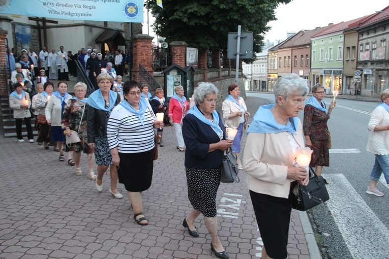 Brzesko. Wprowadzenie relikwii św. Andrzeja Boboli