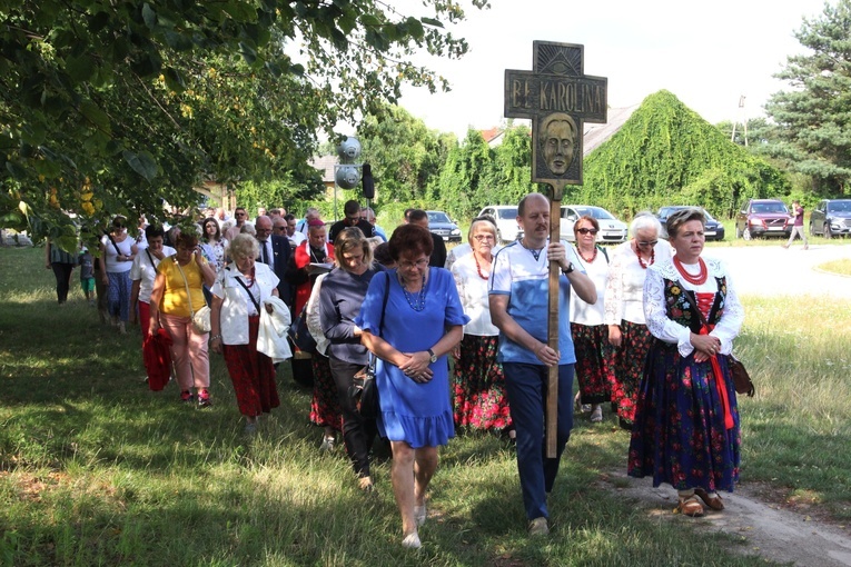 Pielgrzymka małopolskiej wsi do Zabawy