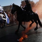 Izrael: Starcia przed parlamentem podczas protestu przeciwko reformie sądownictwa