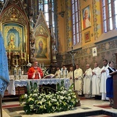 Pierwsza liturgia kaszubskich pątników