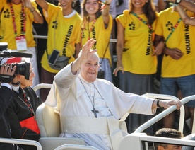 Franciszek na zakończenie ŚDM: zanieście wszystkim promienny uśmiech Boga!