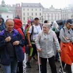 Wyjście 43. Pieszej Pielgrzymki Krakowskiej z Wawelu na Jasną Górę