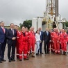 Szaflary. Prezydent wizytował budowę najgłębszego odwiertu geotermalnego na świecie