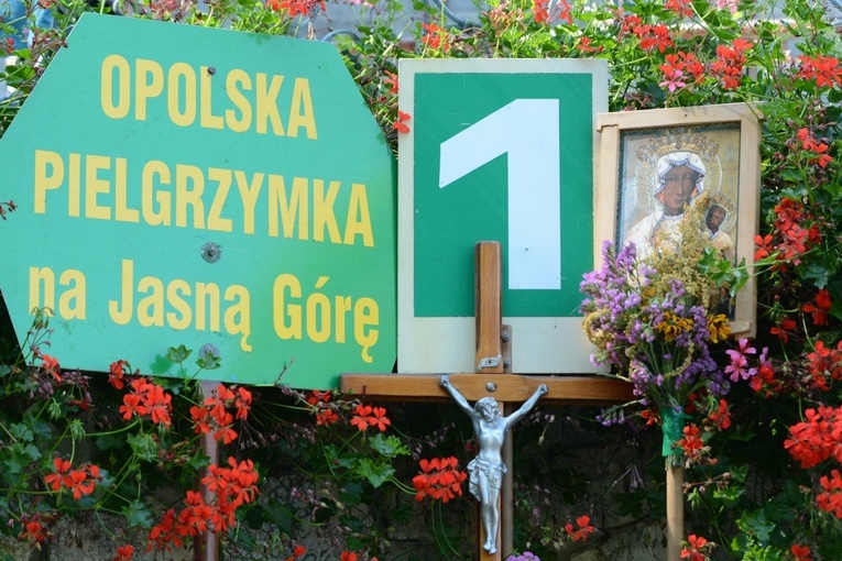 Pielgrzymkowa Eucharystia na Górze św. Anny