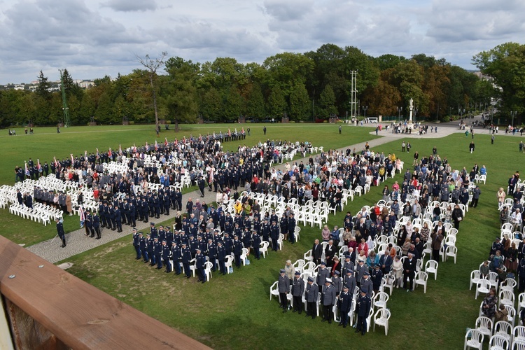 Pomorscy policjanci na Jasnej Górze