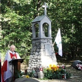 Przy kapliczce św. Franciszka z Asyżu w Stachowie homilię podczas Mszy św. polowej wygłosił ks. Roman Panek.
