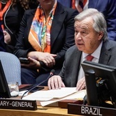 ONZ. Sekretarz generalny Guterres: W Gazie zginęło co najmniej 35 pracowników ONZ, dochodzi do wyraźnego łamania prawa humanitarnego