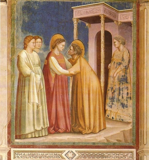 Giott, Nawiedzenie św. Elżbiety.