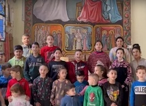 Dzieci z Gazy złożyły życzenia Papieżowi, dziękując mu za wsparcie