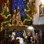 Przasnysz. Szopka bożonarodzeniowa w kościele klasztornym Mniszek Klarysek Kapucynek
