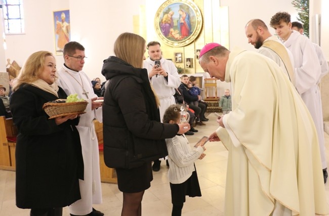 Relikwie bł. rodziny Ulmów w kościele Chrystusa Króla