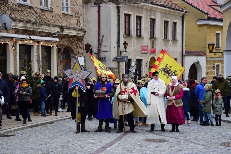 Orszak Trzech Króli w Sandomierzu.