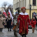 Orszak Trzech Króli 2023 w Świdnicy. Tradycyjnie z osiołkami