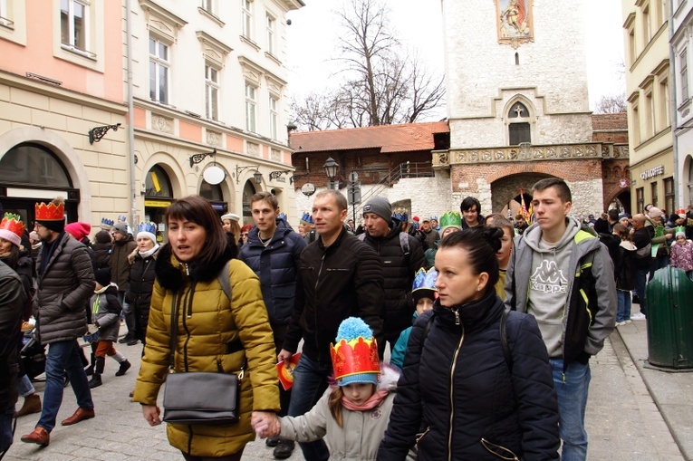 Orszak Trzech Króli Kraków 2023