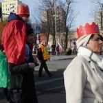Orszak Trzech Króli w Bielsku-Białej 2023 - na trasie z Aleksandrowic