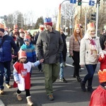 Orszak Trzech Króli w Bielsku-Białej 2023 - na trasie z Aleksandrowic