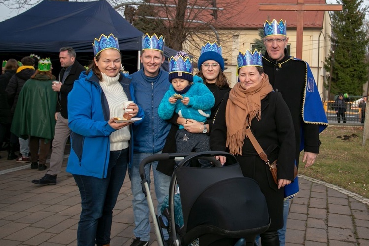 Orszak Trzech Króli 2023 w Bulowicach.