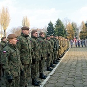 Ciechanowskie koszary są miejscem wielu uroczystości wojskowych i patriotycznych.