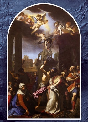 Giovanni Mannozzi zwany Giovanni da San GiovanniMęczeństwo św. Błażejaolej na płótnie, 1618kościół Sant’Agnese, Montepulciano (Włochy)