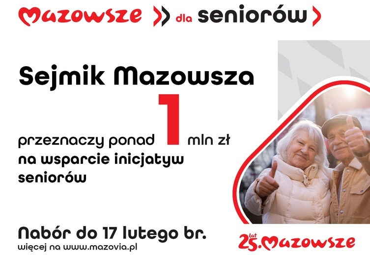 Mazowsze pomaga seniorom