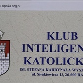 Klub Inteligencji Katolickiej w Radomiu zaprasza