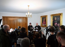 Konferencja prasowa biskupa seniora i nowego biskupa koszalińsko-kołobrzeskiego